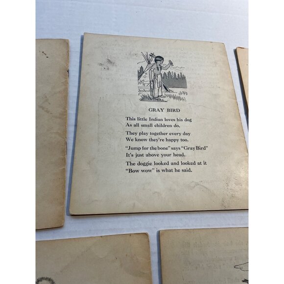 Vintage My Indian Library, The Platt & Munk Co. 1935, Near Complete 7 Volumes PB - Picture 7 of 8